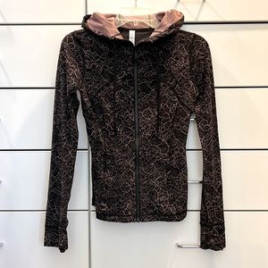 Lululemon Hooded Define Jacket Size 4 Spanish Rose Lace
